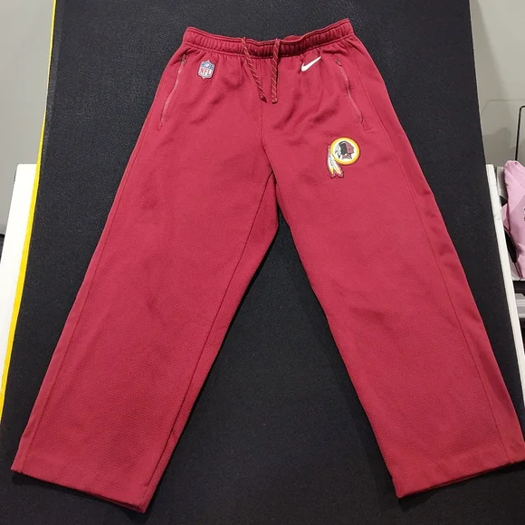 Nike NFL Washington Redskins Men's Therma-Fit Jogging Pants, Size Large, Maroon - Picture 1 of 10